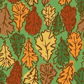 Oak Leaves  // Multicolored