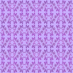 Purple floral pattern