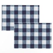 Small Buffalo Check // Navy