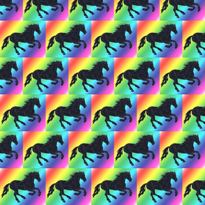 black_horse_rainbow