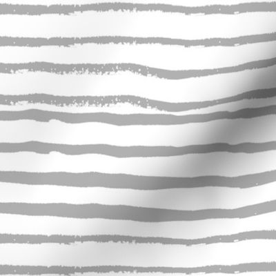 grey stripes handpainted stripes, stripe fabric, stripes, grey stripes fabric, nursery fabric, baby fabric