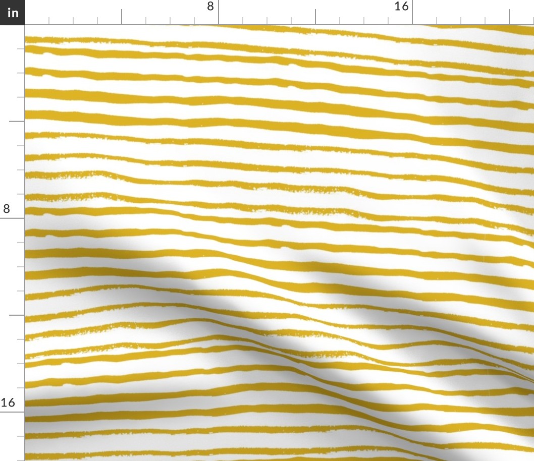 stripes mustard stripe hand-painted stripe baby nursery decor