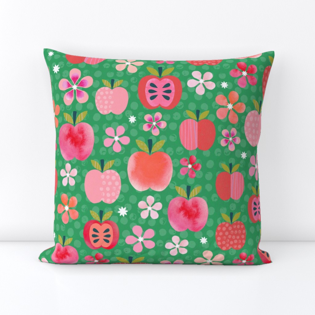 Pink Lady Apple Blossoms - Emerald