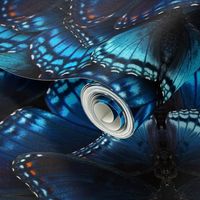 Blue Butterfly Mandala