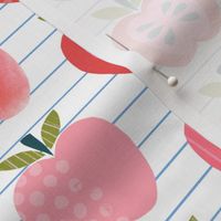 Pink Lady Apple - Notebook Stripe