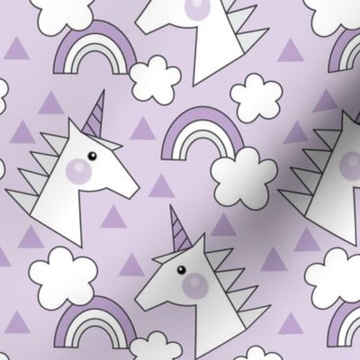 unicorn-head-on-purple