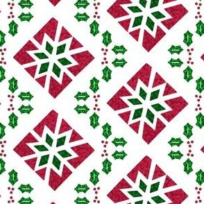 snowflake tile