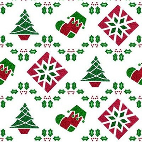 Christmas tiles