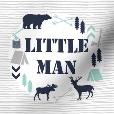 little man 8" swatch boys camping small swatch