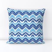 Blue chevron