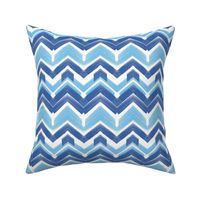 Blue chevron