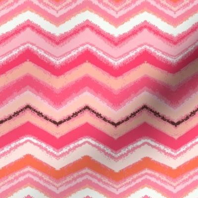 Pink chevron