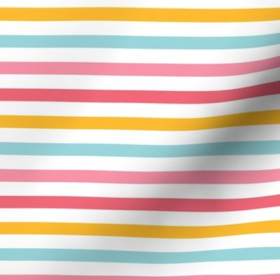 little one pinks :: stripes horizontal