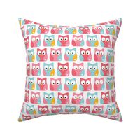 little one pinks :: owls