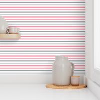 little one baby pinks :: stripes horizontal