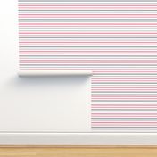 little one baby pinks :: stripes horizontal