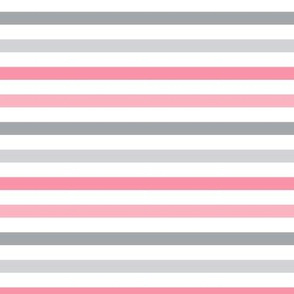 little one baby pinks :: stripes horizontal