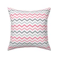 little one baby pinks :: chevron