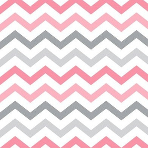 little one baby pinks :: chevron