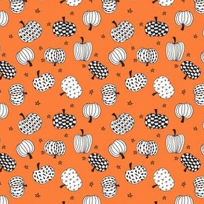 pumpkin // pumpkins halloween orange kids october fall kids baby pumpkins hand-drawn illustration