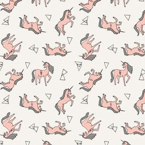 unicorn fabric // pink pastel champagne girls cute design for little girls unicorn fabric unicorn design unicorns fabric