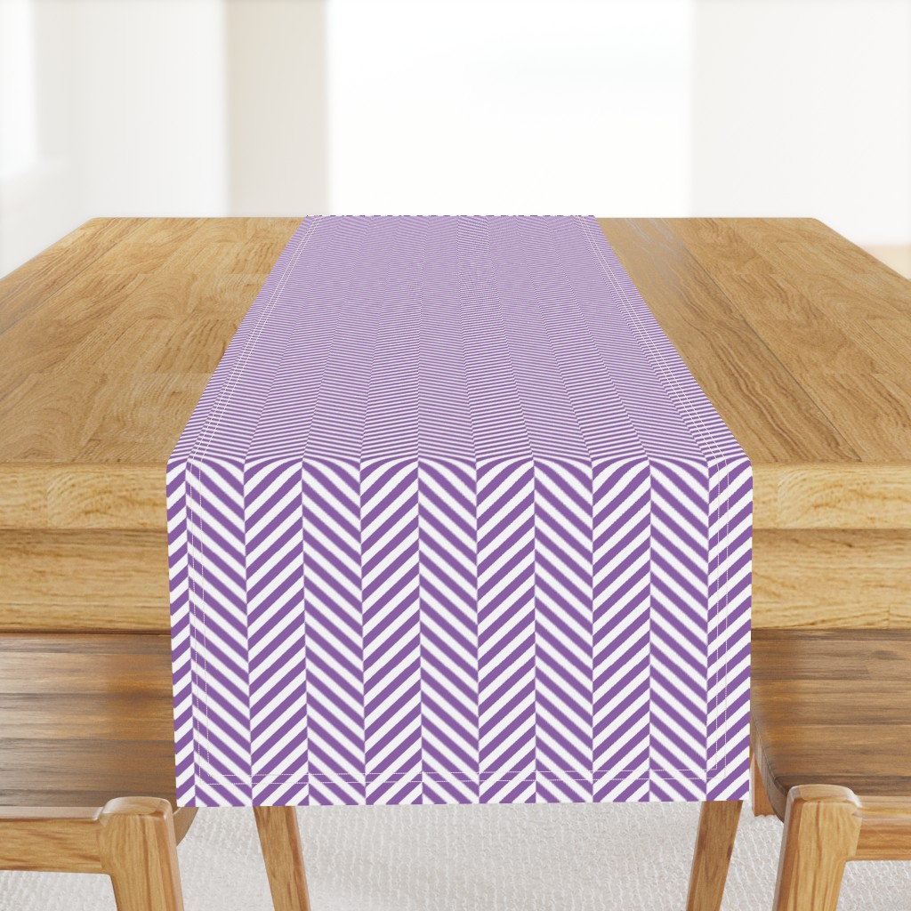 herringbone LG amethyst purple