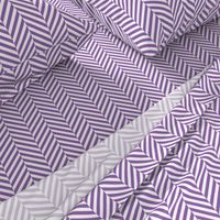 herringbone LG amethyst purple