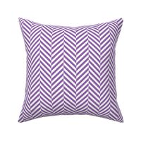 herringbone LG amethyst purple