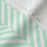 herringbone LG ice mint green