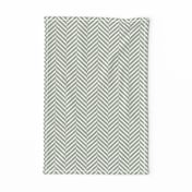 herringbone LG sage green