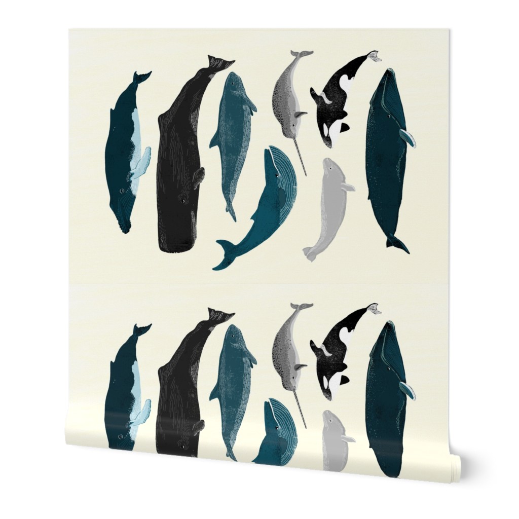 tea towel whales // whale tea towel oceans tea towels ocean animal kitchen cut and sew whale design tea towel fabric