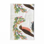 tea towels robin // robins nest tea towel bird cute birds design tea towels  cut