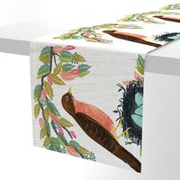 tea towels robin // robins nest tea towel bird cute birds design tea towels  cut