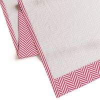 herringbone LG hot pink