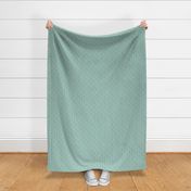 Mountain Bear  Woodland  on Mint Green Tiny Small