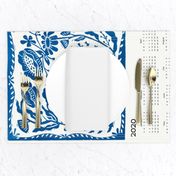 2020 Chicken Calendar // chicken calendar linocut chicken cute cut and sew calendars linocut design 