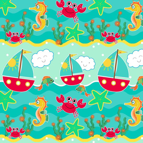 _*TK-Sailboats___Waves_Pattern-FINAL Newest