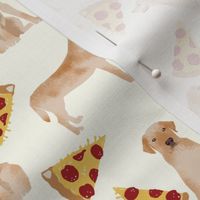 yellow labrador fabric pizza funny cute lab dog fabric labrador fabrics lab yellow lab