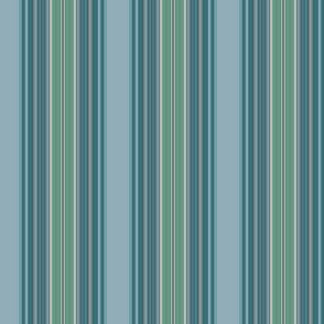 Blue Green Stripes
