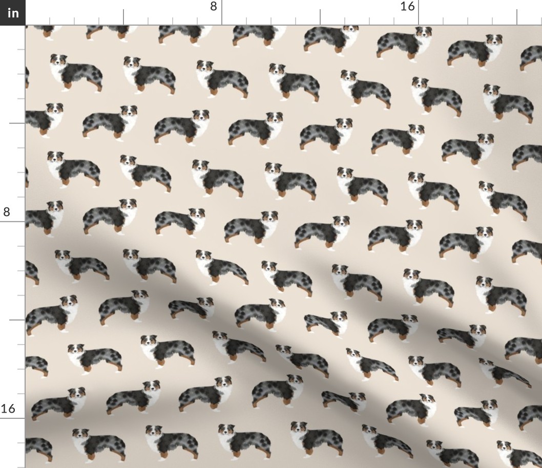 aussie dog australian shepherds dog shepherds aussie tan dog fabric