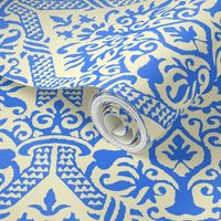 Jmb's crowning damask cobalt