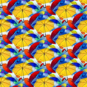 umbrella in colors