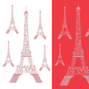Poem "La Tour Eiffel" by Maurice Carème