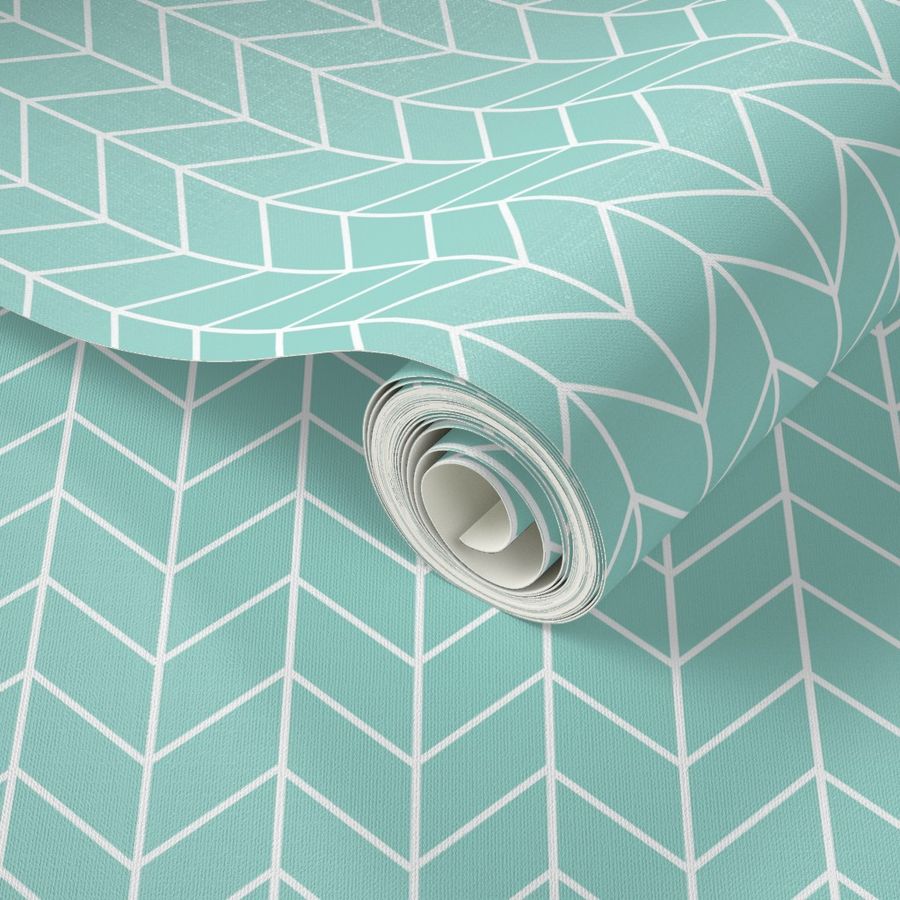 mint chevron fabric, mint chevron designs, mint chevrons, chevron fabric girls room crafts