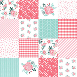 quilts, peonies quilt, quilt top, cheater quilt, wholecloth, baby blanket, girls, nursery quilt