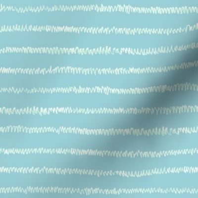 chalk mini-stripe on light blue