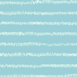 chalk mini-stripe on light blue