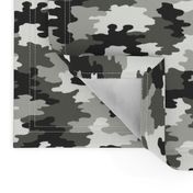 Camo Black/White/Grey Camoflauge