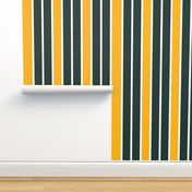 Greenish Black and Orange Vertical Stripe