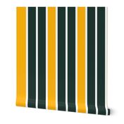 Greenish Black and Orange Vertical Stripe